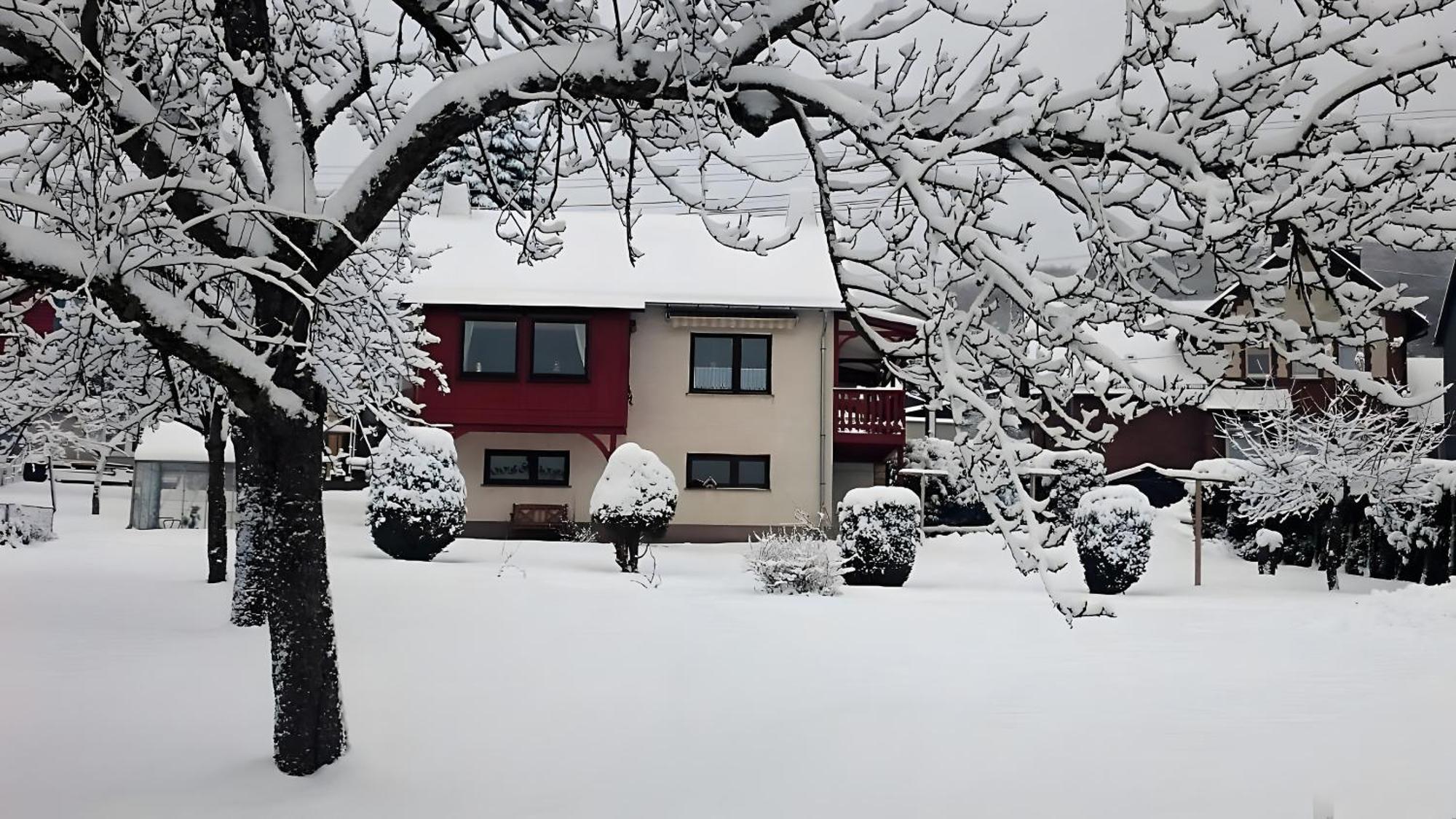 Ferienhaus Zur Schoenen Aussicht Hardt  Exterior foto